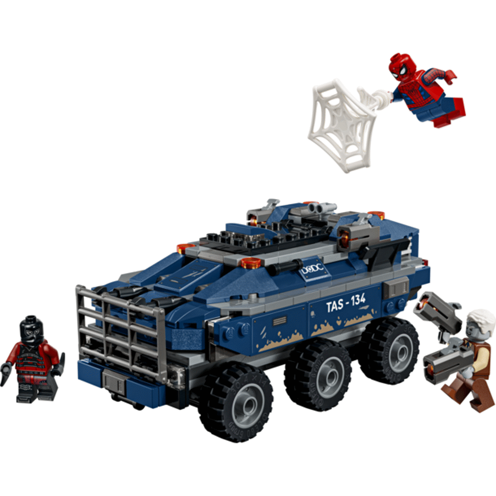 Lego Spider Man Prison Transport Chase